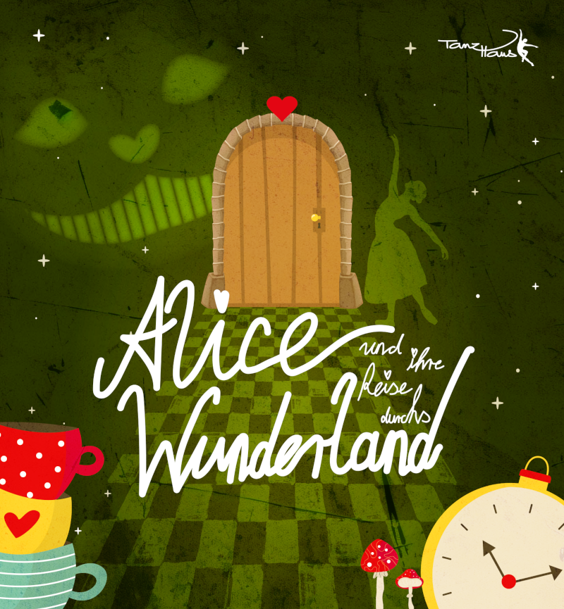Titelbild für 'Alice und ihre Reise durchs Wunderland'